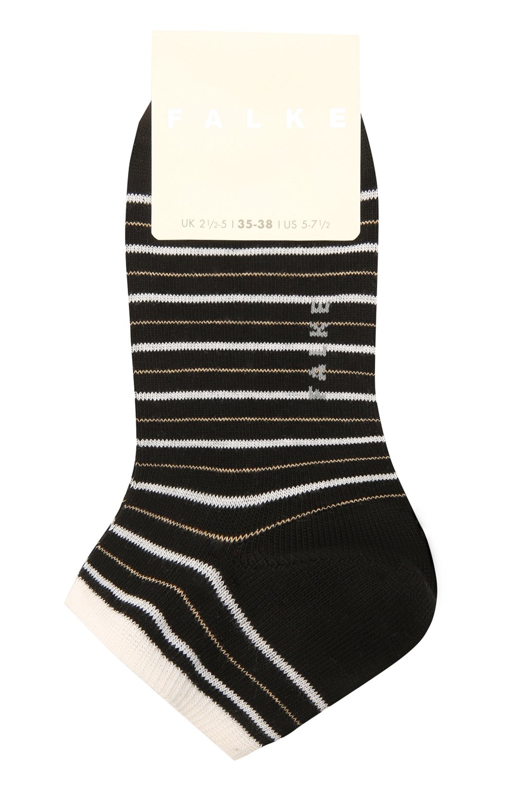 Хлопковые носки FALKE черного цвета по цене 2090 руб., арт. 46336, фото 1 Хлопковые носки FALKE, арт. 46336, фото 1