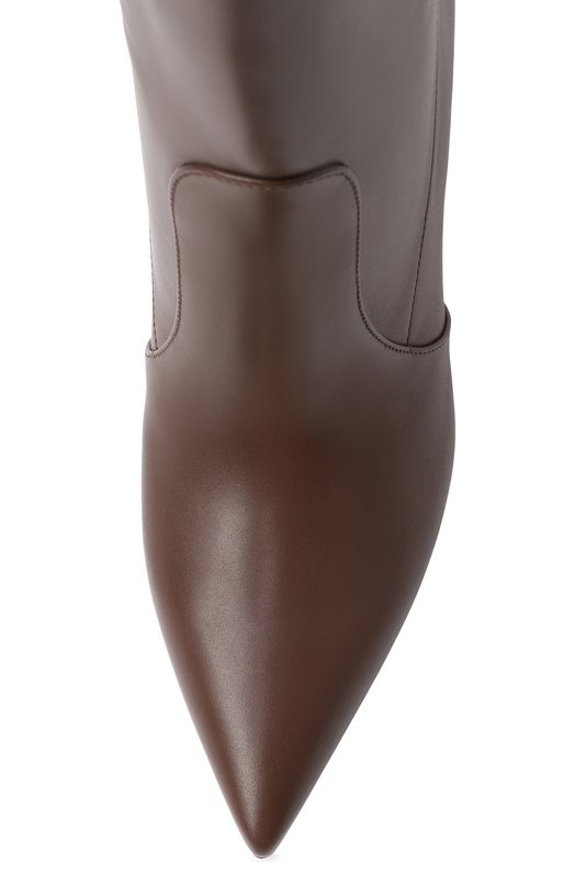 Кожаные сапоги Hansen 85 Gianvito Rossi G80626.85RIC.VGIBR0W Коричневый  G80626.85RIC.VGIBR0W Фото 6