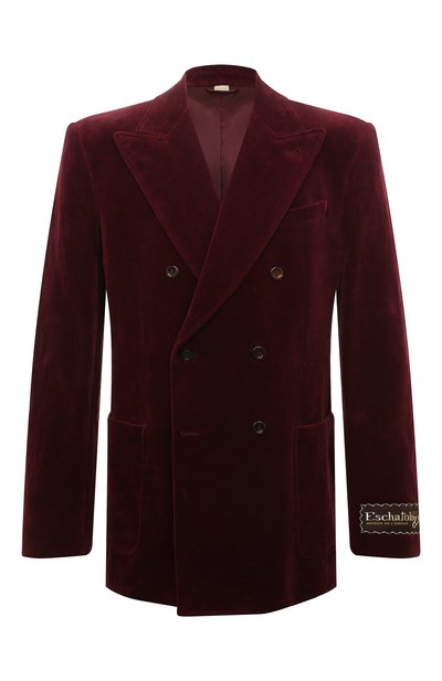 Пиджак из хлопка и льна GUCCI, арт. 661279 Z328H, фото 1