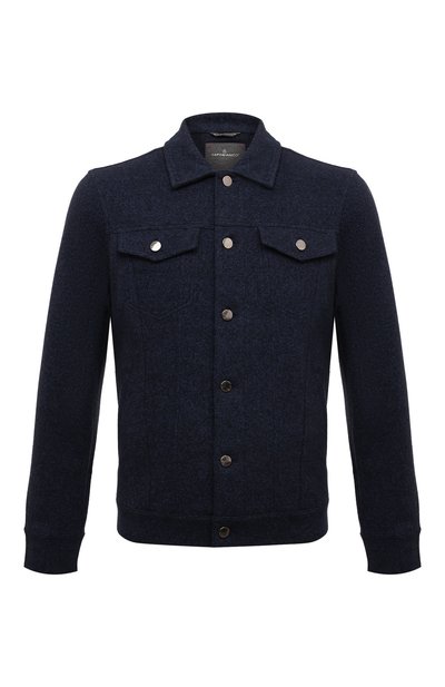 Мужская куртка из хлопка и шерсти CAPOBIANCO, арт. 17M345.FS00.