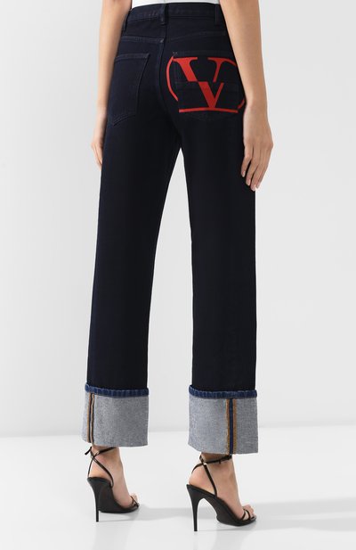 Джинсы с отворотами VALENTINO, арт. SB3DD08W4NA, фото 4