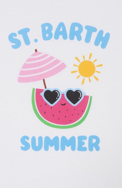 Хлопковая футболка MC2 SAINT BARTH, арт. STBK ELLY/03687H, фото 3