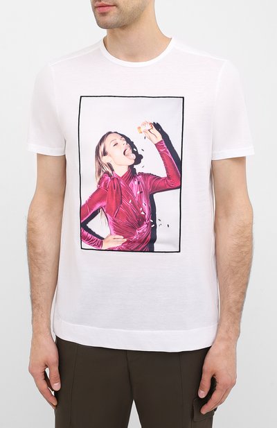 Хлопковая футболка LIMITATO, арт. CALM ME/T-SHIRT REGULAR, фото 3