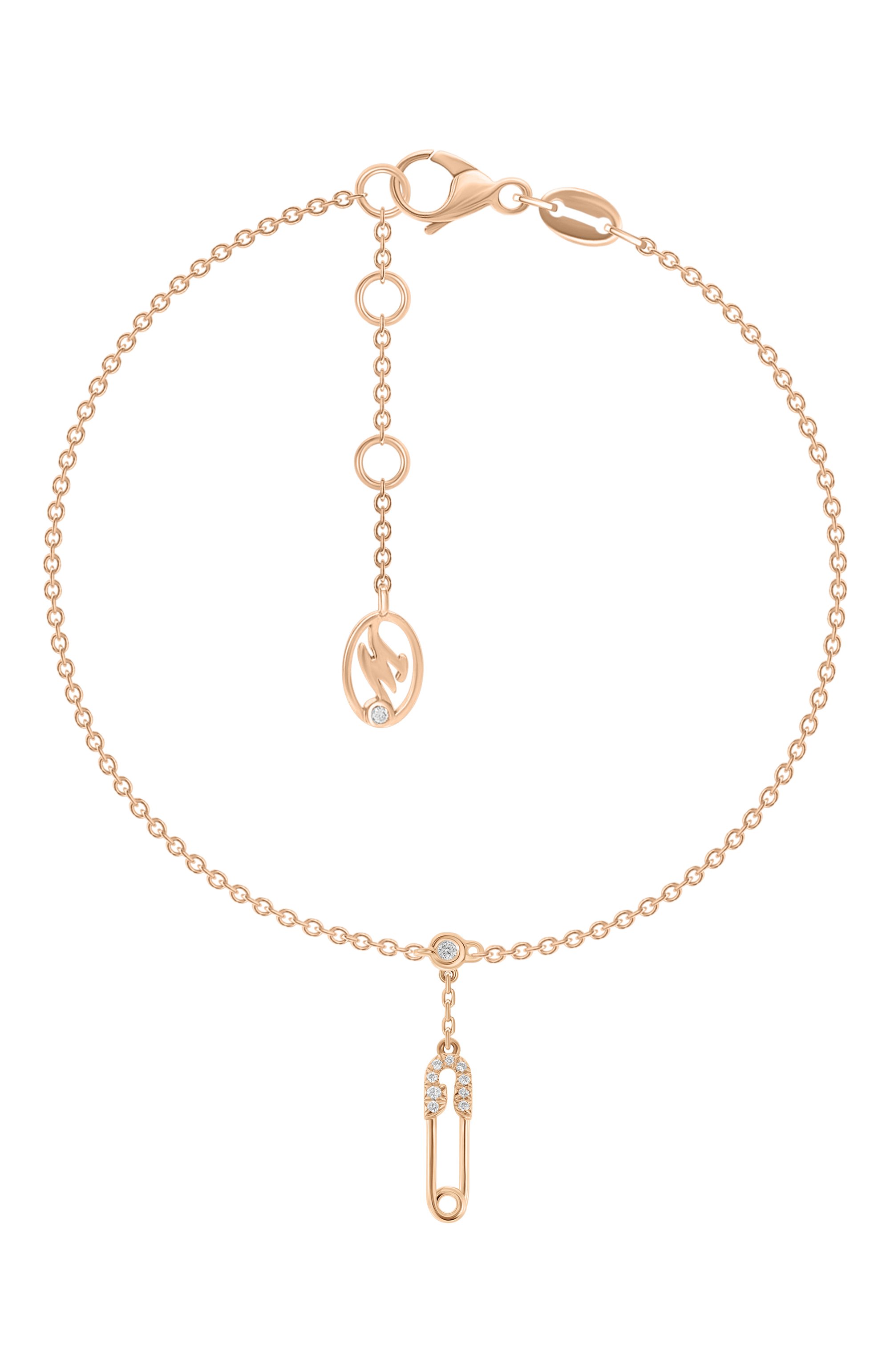 Браслет на ногу MERCURY, арт. MB29582/PIN/RG, фото 1