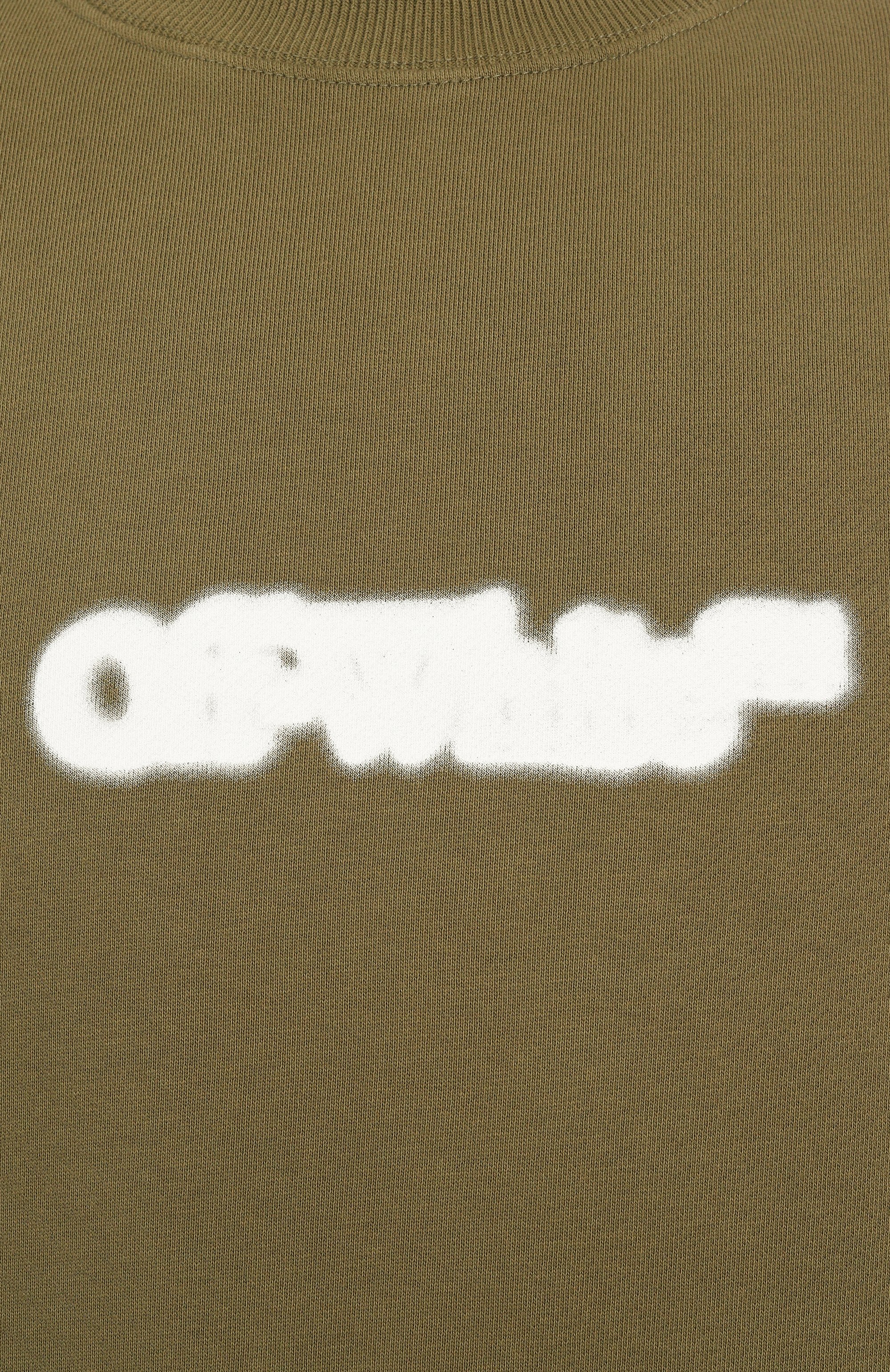 Хлопковый свитшот OFF-WHITE, арт. 0MBA054S25FLE004, фото 6