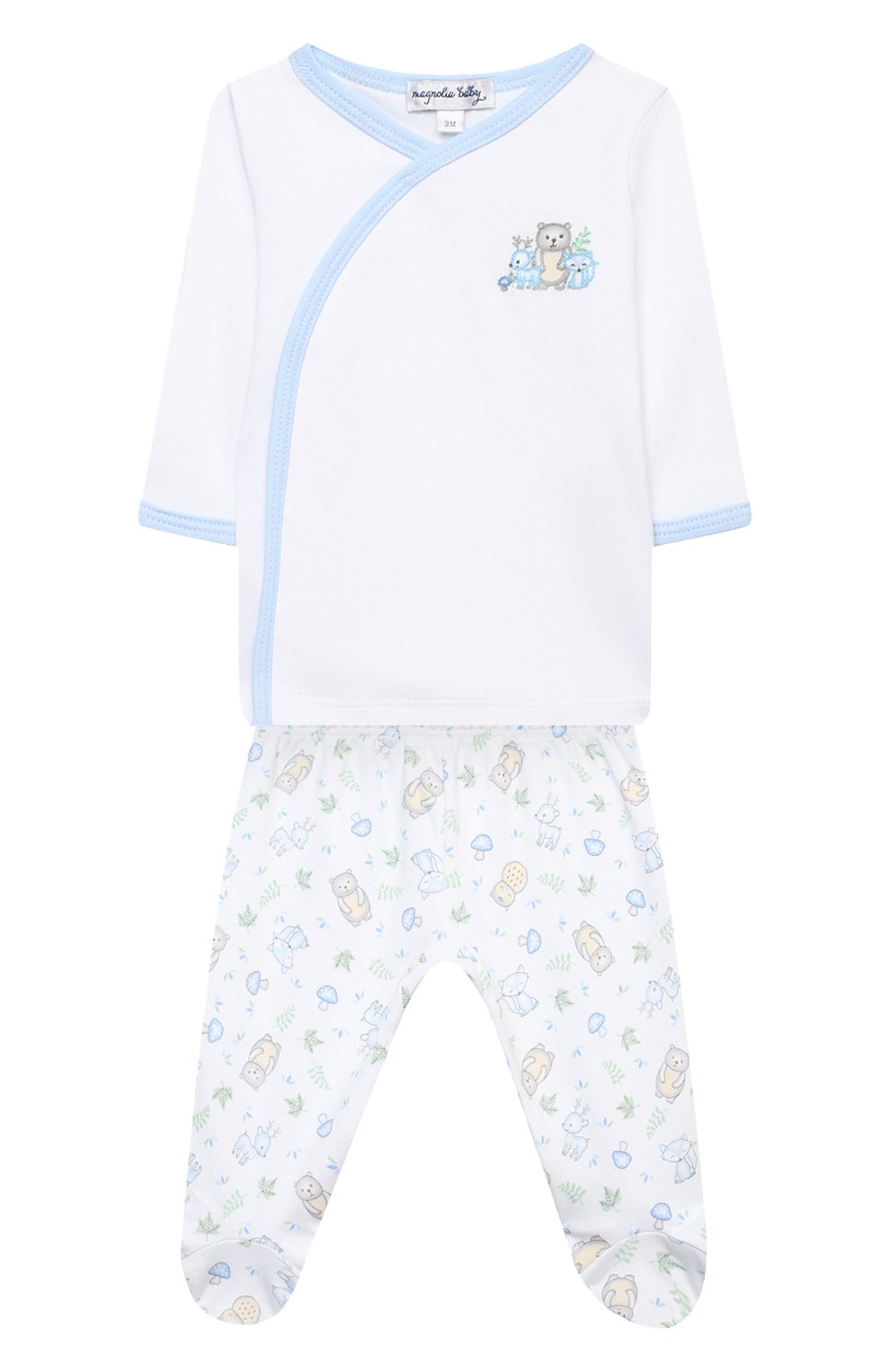 Комплект из распашонки и ползунков MAGNOLIA BABY, арт. 562-735P-LB, фото 1