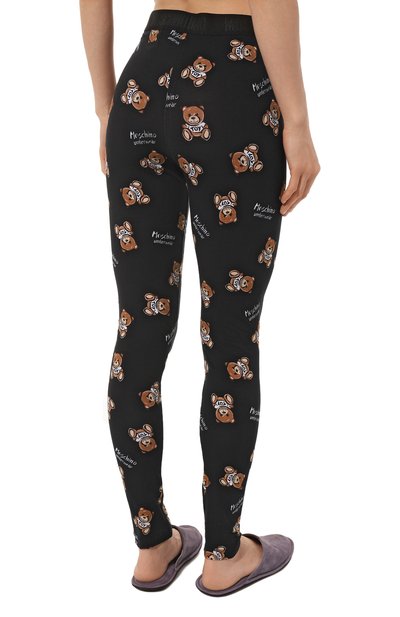 Хлопковые легинсы MOSCHINO, арт. 231V6/A6803/4417, фото 4