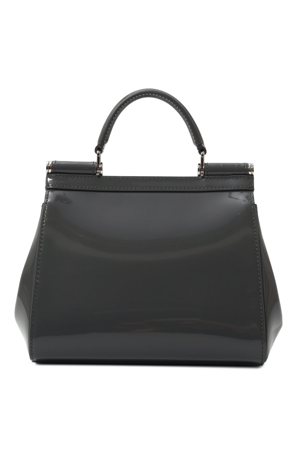 Сумка sicily small DOLCE & GABBANA серого цвета по цене 152500 руб., арт. BB9003_BI9003_BE9003/AI413_1, фото 6 Сумка sicily small DOLCE & GABBANA, арт. BB9003_BI9003_BE9003/AI413_1, фото 6