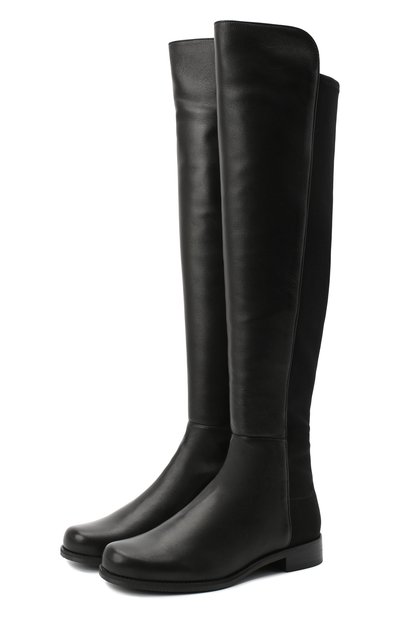 Комбинированные ботфорты STUART WEITZMAN, арт. S3999, фото 1
