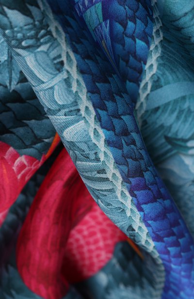 Шелковый платок flamingo ice KIRILL OVCHINNIKOV, арт. 135\Fi, фото 2