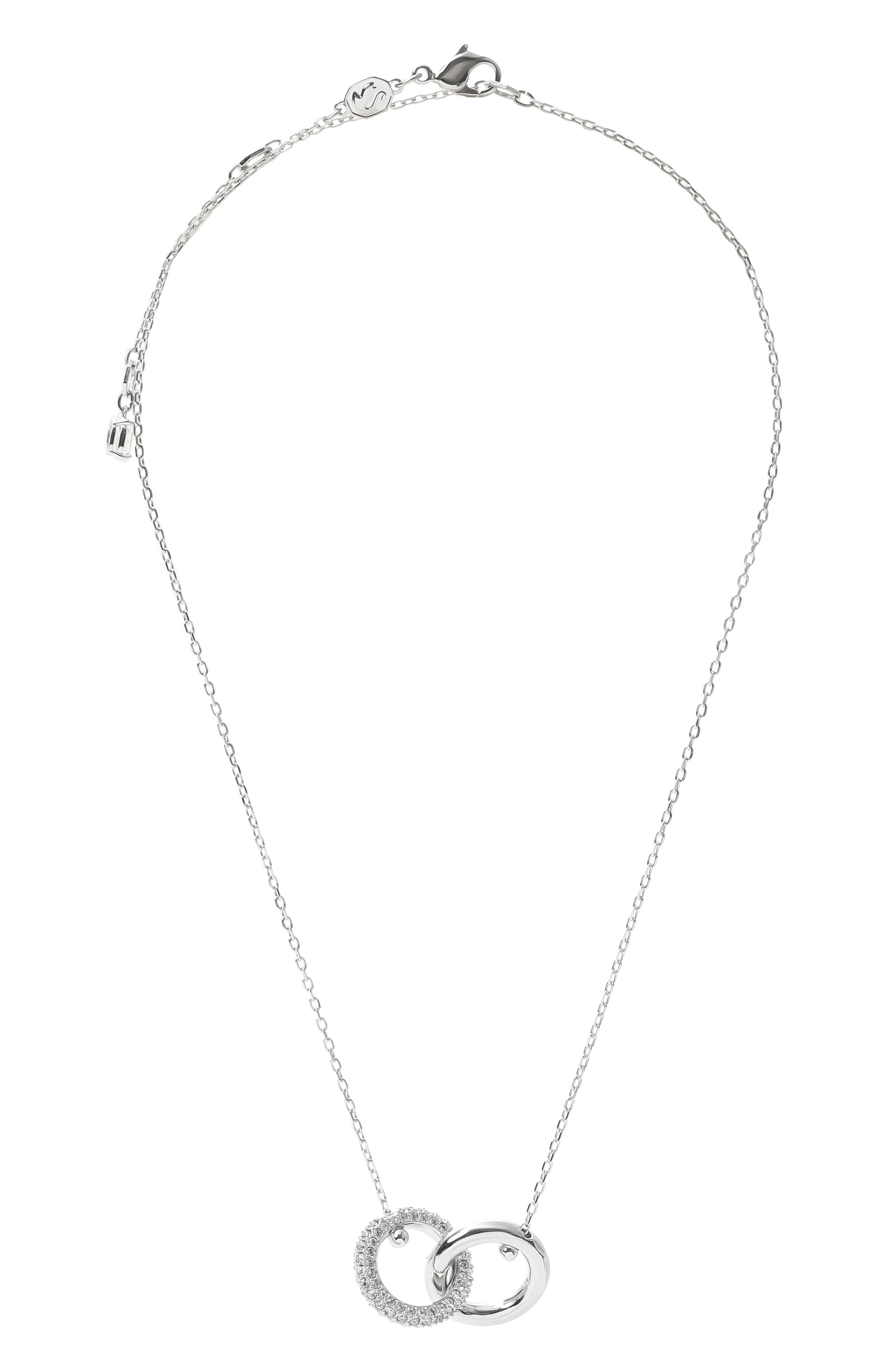 Подвеска dextera SWAROVSKI серебряного цвета по цене 22950 руб., арт. 5670251, фото 1 Подвеска dextera SWAROVSKI, арт. 5670251, фото 1