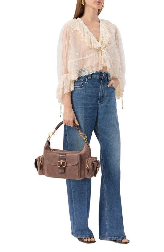 Сумка Camera Chloé CH25US533P37 Бежевый  CH25US533P37 Фото 7