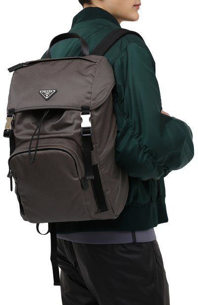 Текстильный рюкзак PRADA, арт. 2VZ135-2DMG-F0414-HOL, фото 2