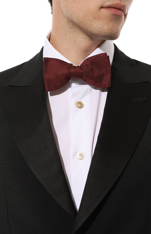 Комплект из галстука-бабочки и камербанда Van Laack KUMMERBUND-SET/K04265 Бордовый  KUMMERBUND-SET/K04265 Фото 3