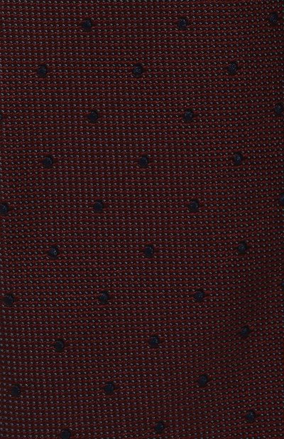 Шелковый галстук CORNELIANI бордового цвета по цене 24500 руб., арт. 94U390-9420307, фото 4 Шелковый галстук CORNELIANI, арт. 94U390-9420307, фото 4