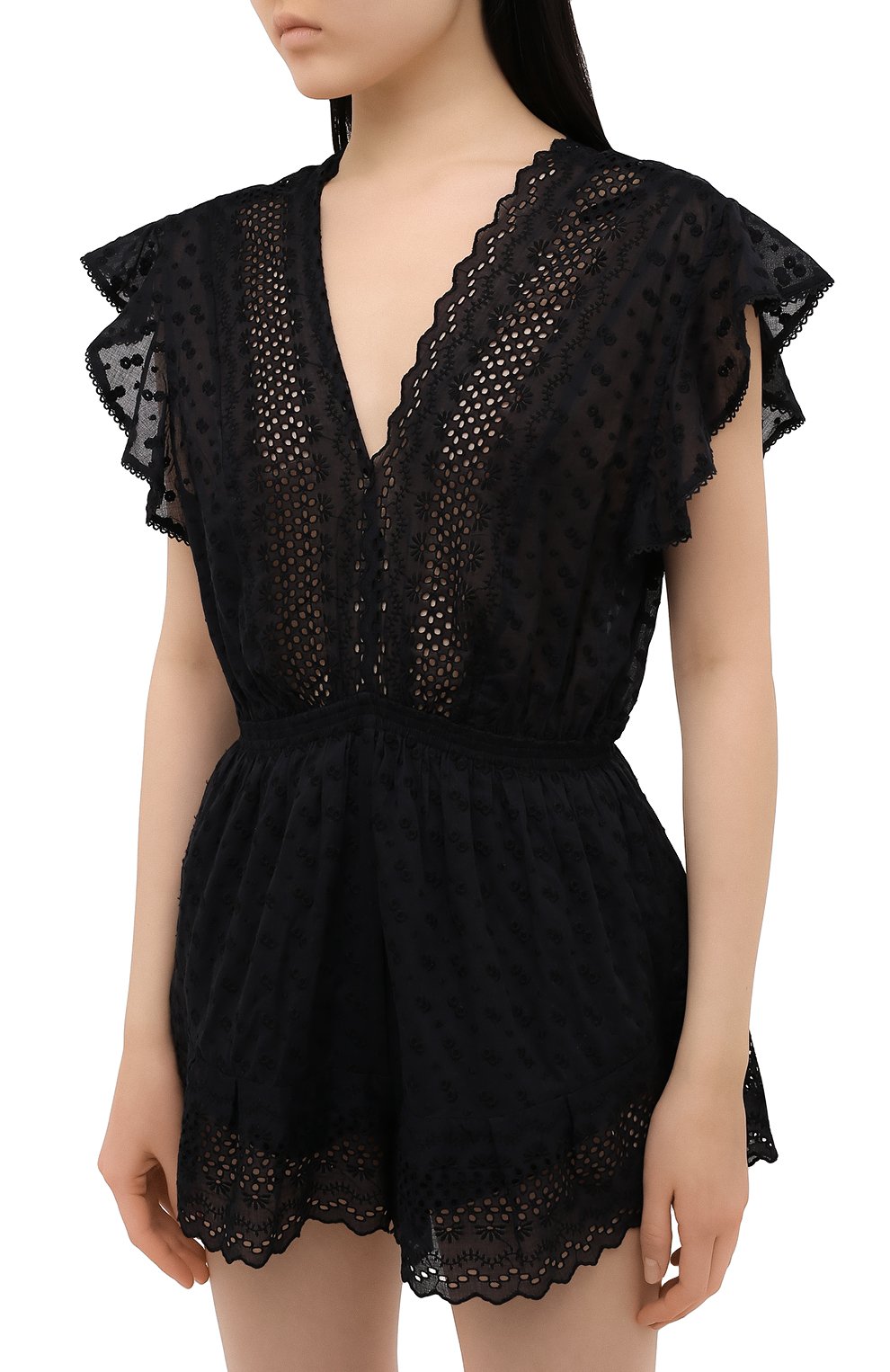 Хлопковый комбинезон ISABEL MARANT ETOILE, арт. CB0297-21P032E/TADE0, фото 3