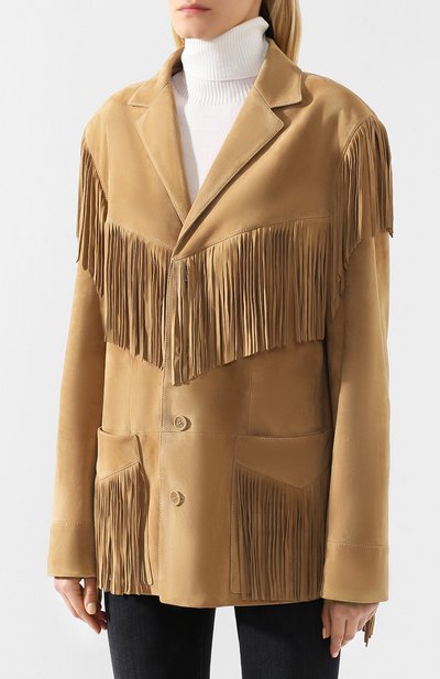 Кожаный жакет RALPH LAUREN, арт. 290750691, фото 3