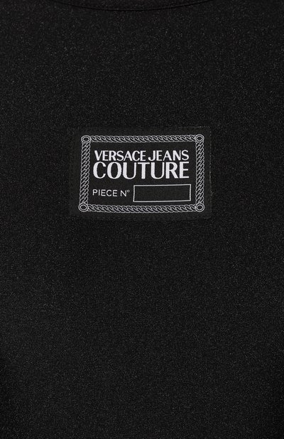 Боди VERSACE JEANS COUTURE черного цвета по цене 19950 руб., арт. 73HAM226-73DP226 SHINY LYCRA SUMATRA/N0008, фото 5 Боди VERSACE JEANS COUTURE, арт. 73HAM226-73DP226 SHINY LYCRA SUMATRA/N0008, фото 5