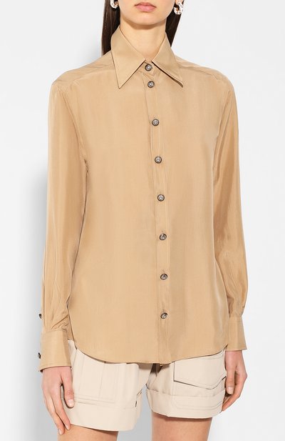 Шелковая блузка DOLCE & GABBANA, арт. F5M46T/FU1UJ, фото 3