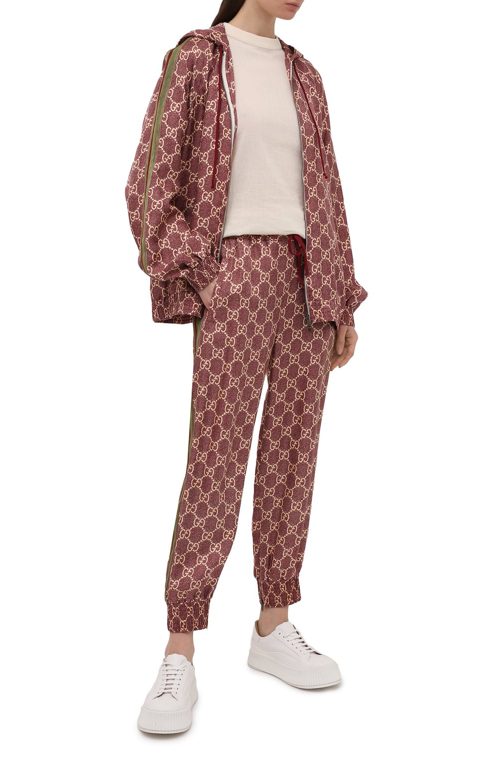 Шелковые джоггеры GUCCI, арт. 625005/XJCL5, фото 2