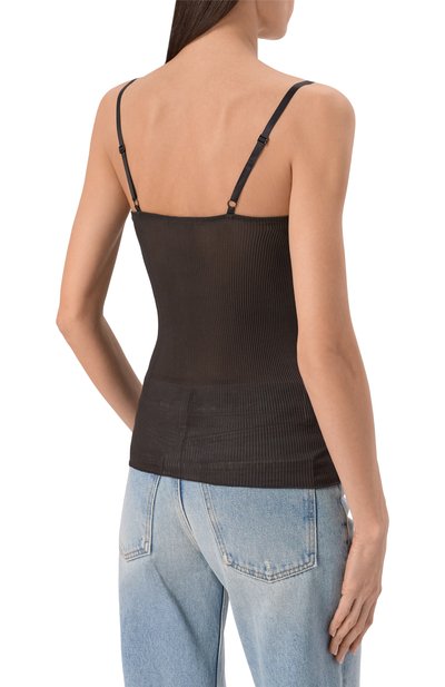 Шелковый топ SAINT LAURENT, арт. 796843/Y37SM, фото 4