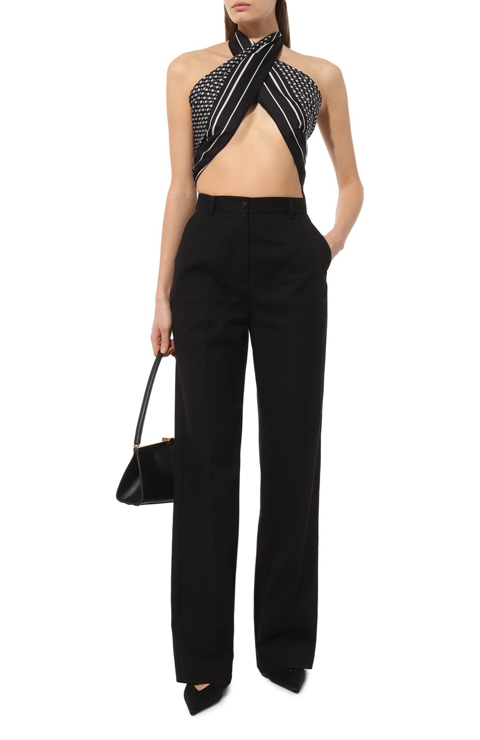 Шелковый платок DOLCE & GABBANA, арт. GQ260E/G0WQG, фото 2