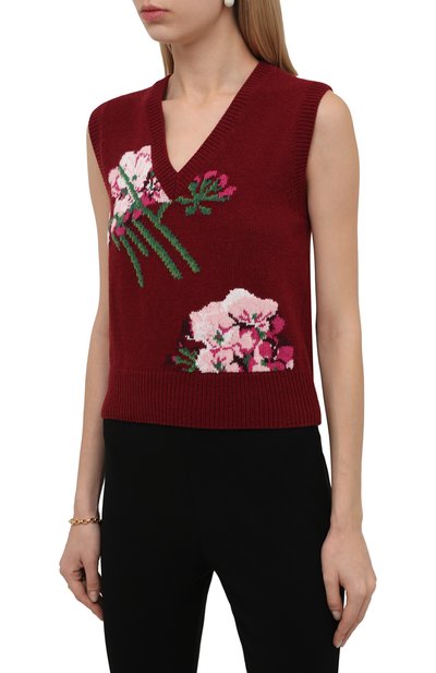 Шерстяной жилет GUCCI, арт. 663926/X1274, фото 3