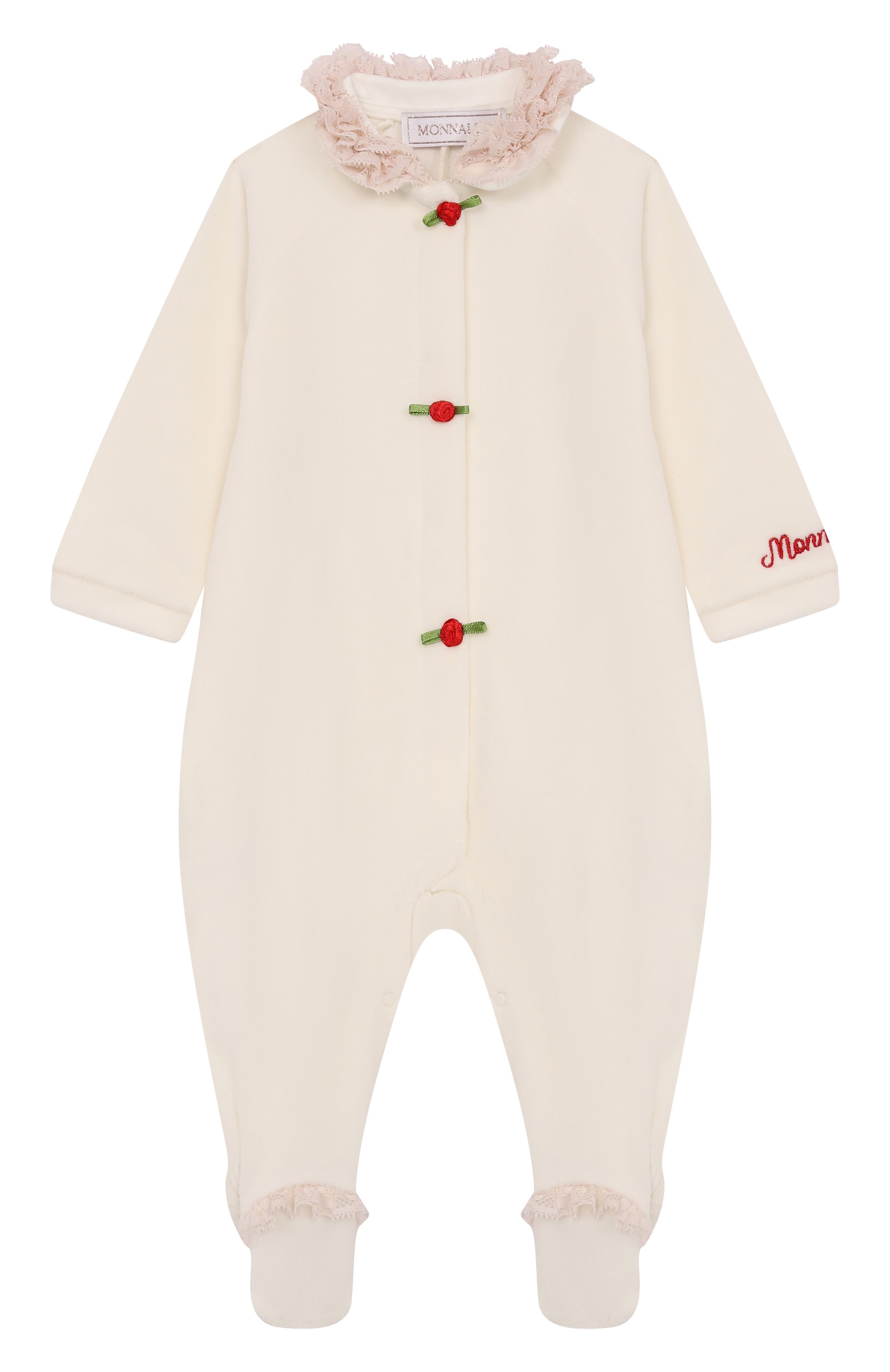 Хлопковый комбинезон MONNALISA, арт. 35F209, фото 1