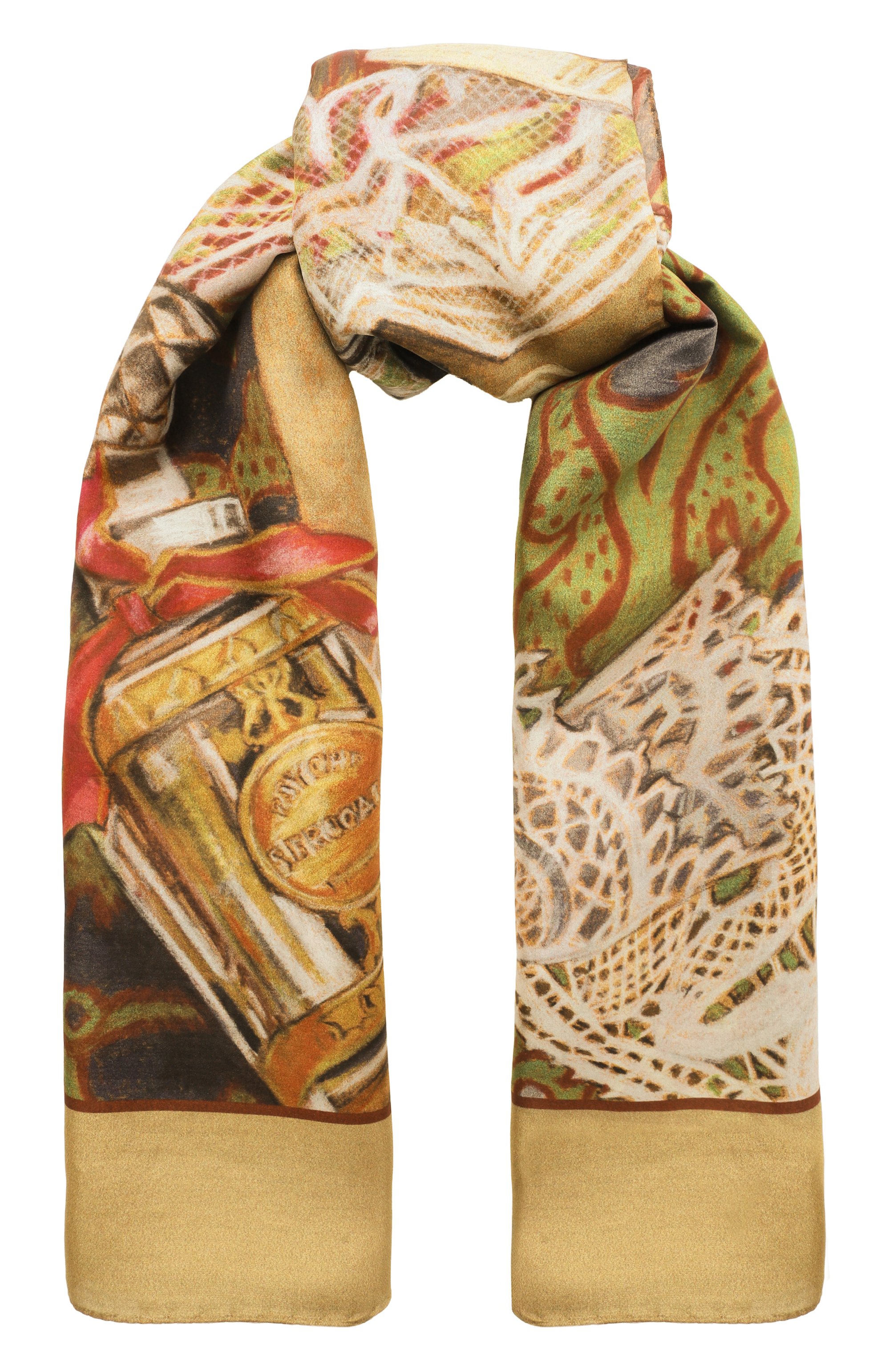 Шелковая шаль мариинский театр GOURJI, арт. 91140737/61, фото 1