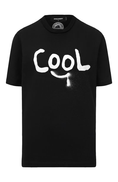 Женская хлопковая футболка DSQUARED2, арт. S75GD0257/S22507