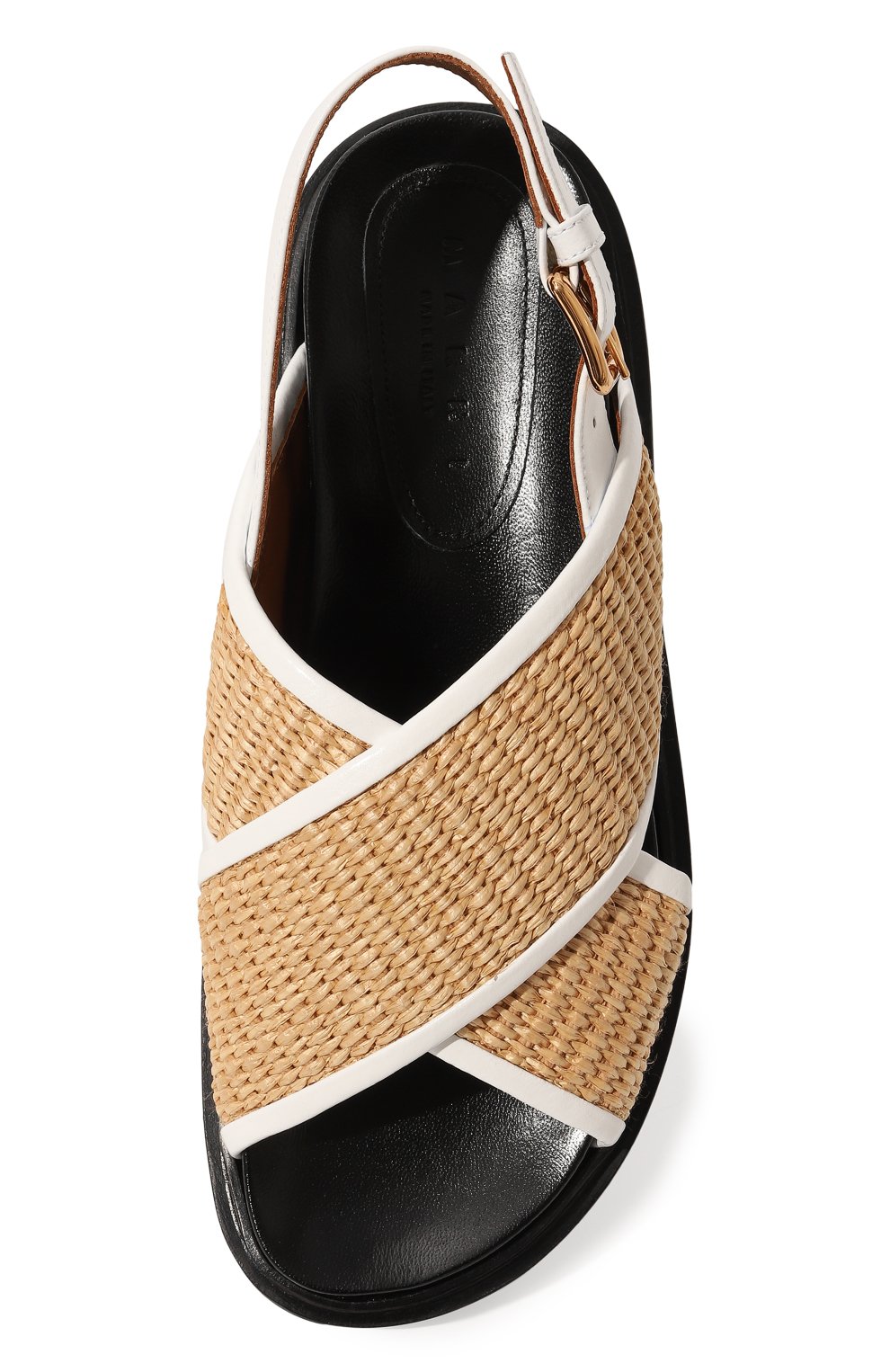 Комбинированные сандалии fussbett MARNI, арт. FBMS013801/P3860, фото 6