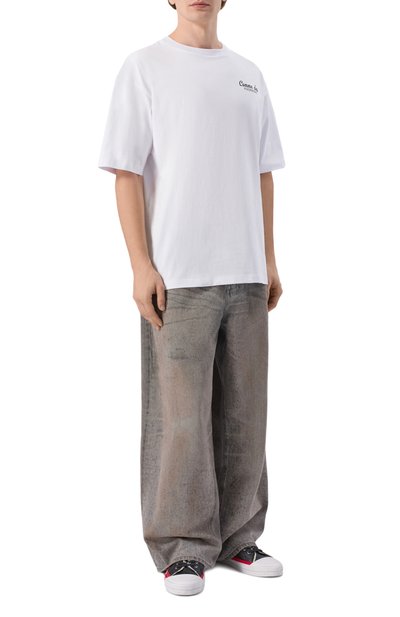 Мужская хлопковая футболка COMME DES FUCKDOWN, арт. CFABM01929