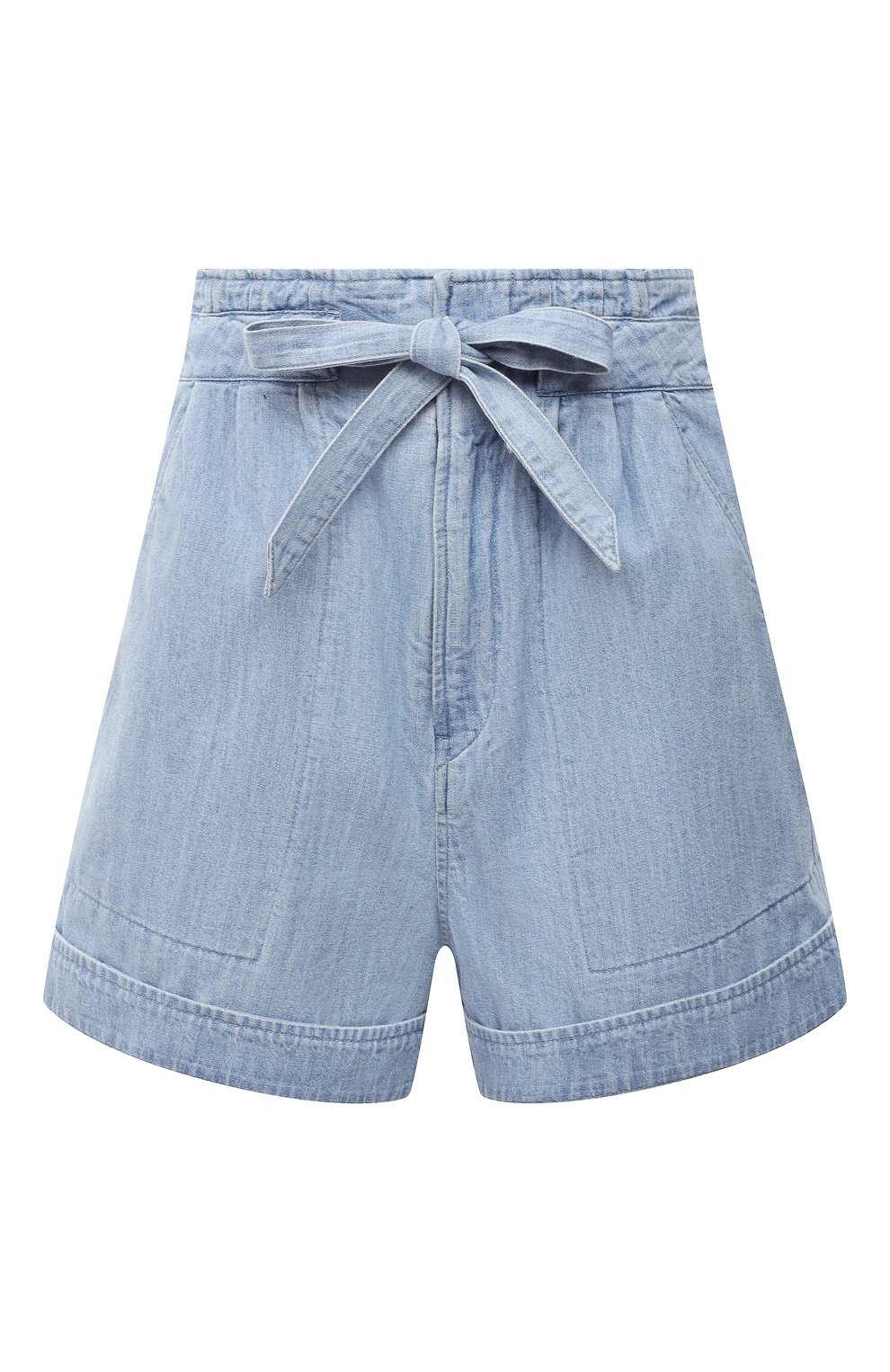 Джинсовые шорты ISABEL MARANT ETOILE голубого цвета по цене 33650 руб., арт. SH0365-21P023E/MARIUS, фото 1 Джинсовые шорты ISABEL MARANT ETOILE, арт. SH0365-21P023E/MARIUS, фото 1