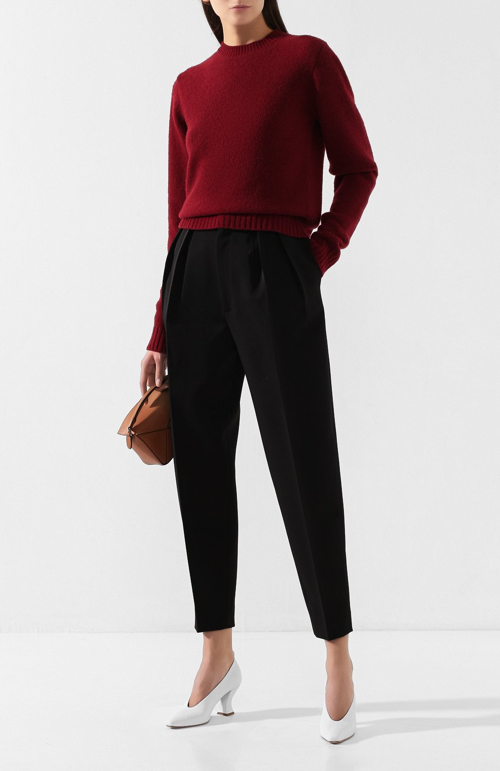 Шерстяные брюки BOTTEGA VENETA, арт. 588758/VKEI0, фото 2