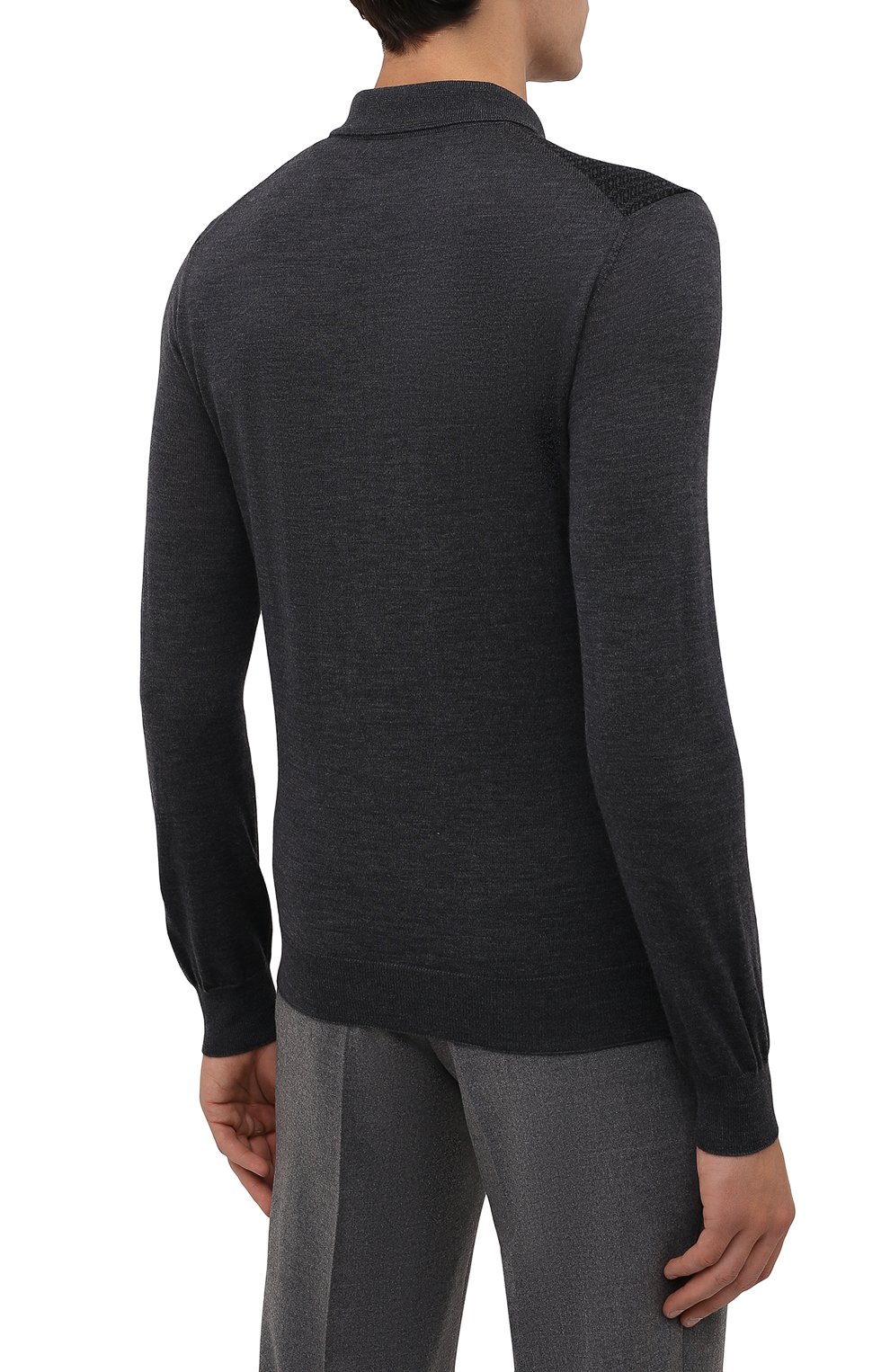 Шерстяное поло CORNELIANI, арт. 88M509-1825151/00, фото 4