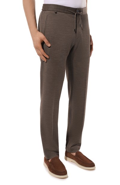 Брюки из шерсти и шелка STEFANO RICCI, арт. M1T4100100/WK003Q, фото 3