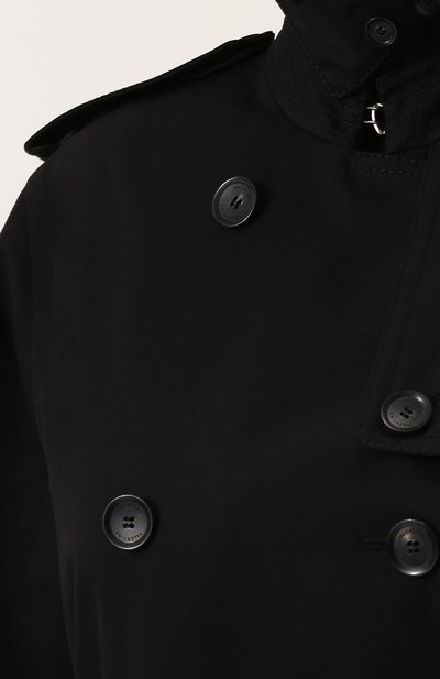 Однотонный двубортный тренч с поясом и погонами VALENTINO, арт. PB3CA169/2PQ, фото 5