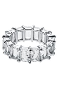 Женское кольцо SECRETS JEWELRY серебряного цвета, арт. КДХОС00619 | Фото 3 (Региональные ограничения белый список (Axapta Mercury): Не проставлено; Нос: Не проставлено; Материал: Серебро, Камень)