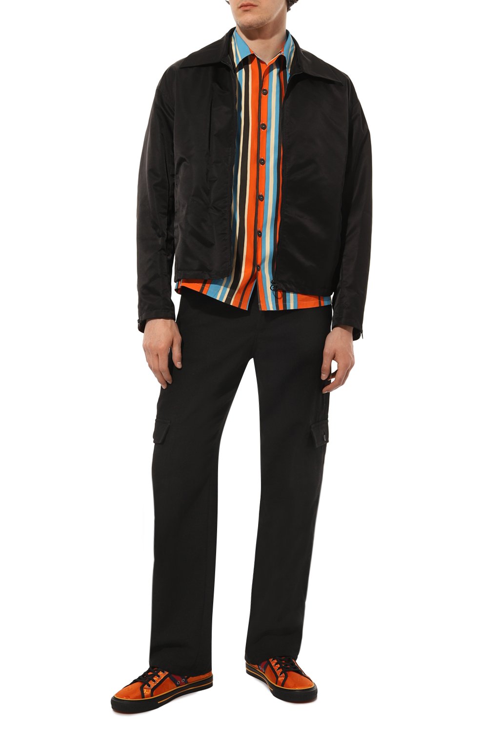 Текстильные кеды gucci tennis 1977 GUCCI, арт. 628717 H9H80, фото 2