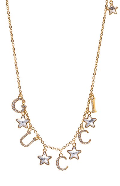 Колье GUCCI золотого цвета по цене 128160 руб., арт. 679044 J1D50, фото 3 Колье GUCCI, арт. 679044 J1D50, фото 3