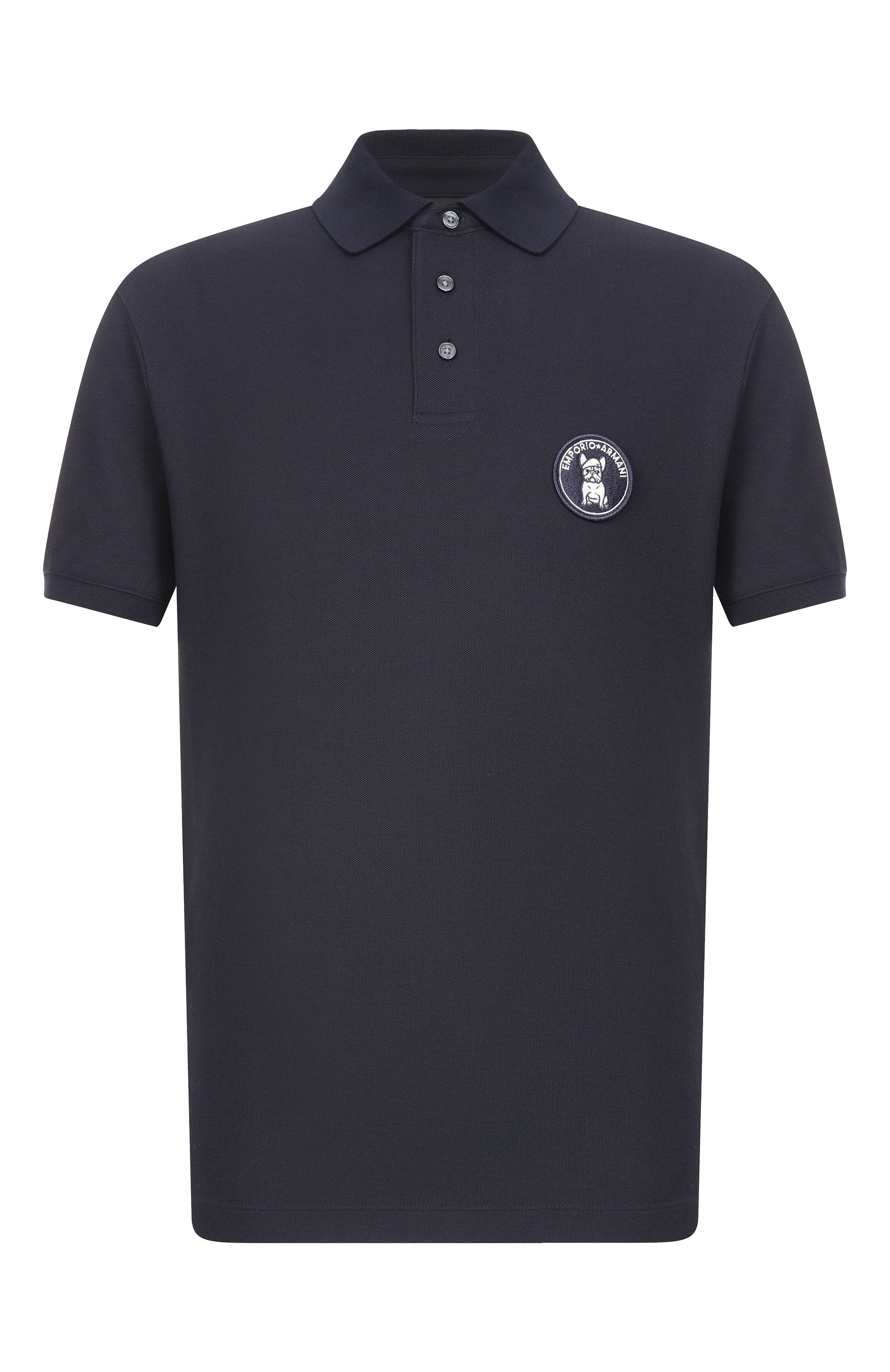 Хлопковое поло EMPORIO ARMANI, арт. EM005244/AF10497, фото 1