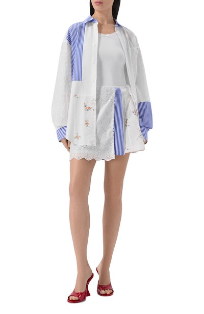 Хлопковая юбка MSGM, арт. 4041MDD15Y/267157, фото 2