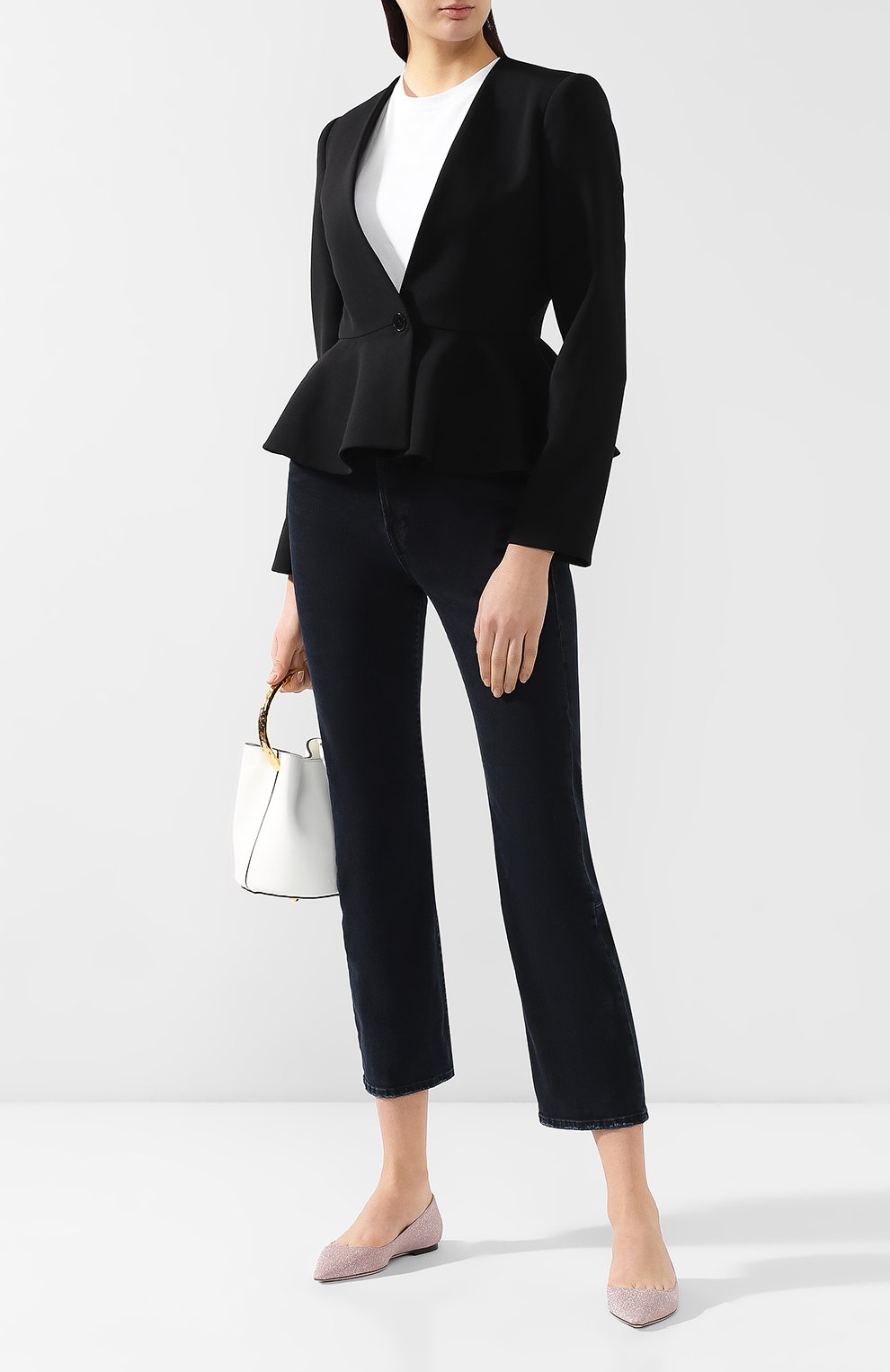 Балетки romy JIMMY CHOO, арт. R0MY FLAT/XGC, фото 2