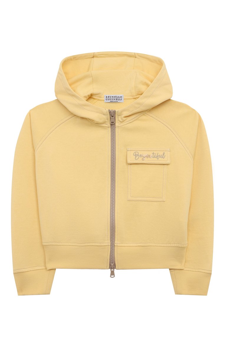 Хлопковая толстовка BRUNELLO CUCINELLI, арт. BD869E298A, фото 1