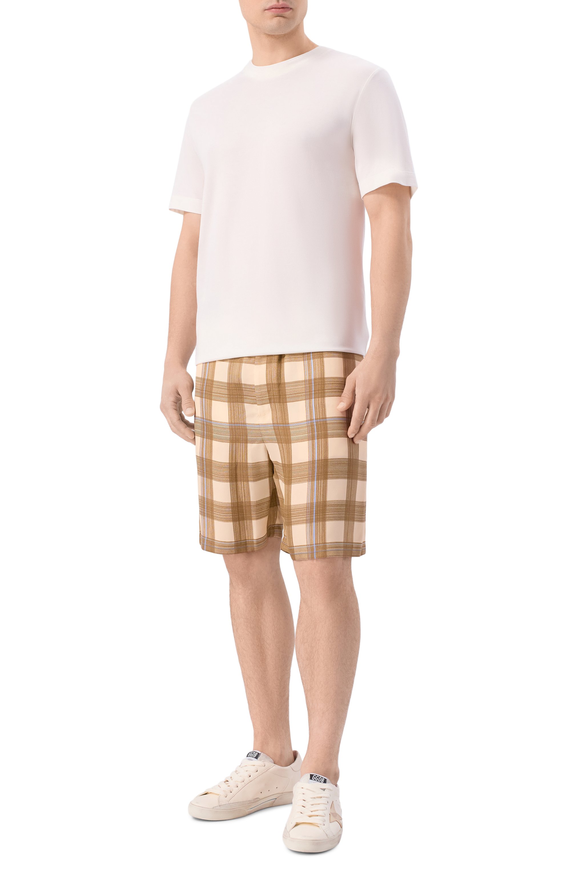 Шорты из вискозы JIL SANDER, арт. J22KA0346/J65341, фото 2