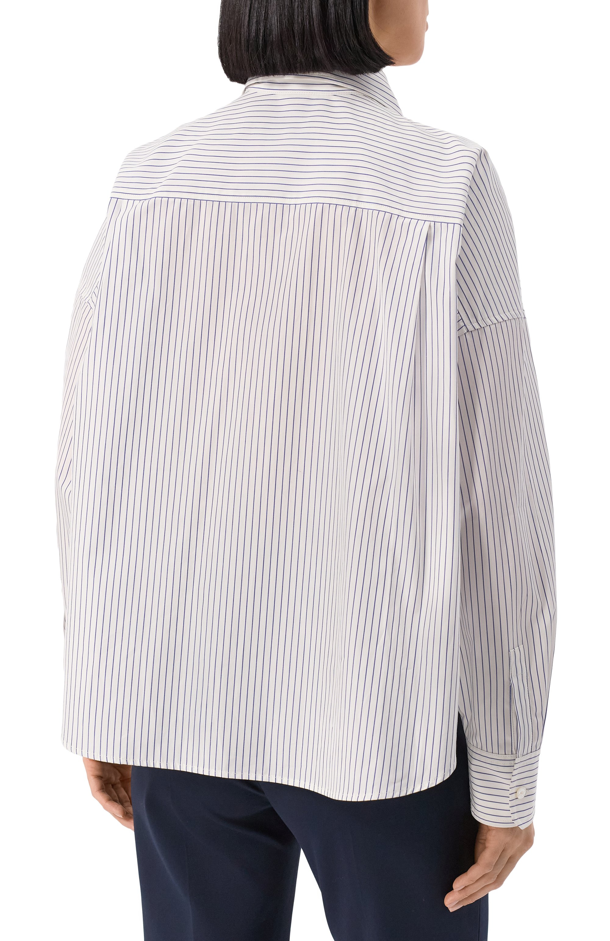 Хлопковая рубашка WEEKEND MAX MARA, арт. AURE0, фото 4