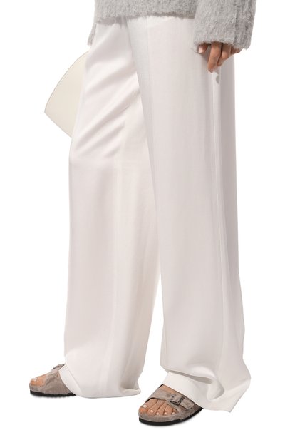 Меховые шлепанцы SIMONETTA RAVIZZA светло-розового цвета по цене 87550 руб., арт. S04S001G1/694, фото 3 Меховые шлепанцы SIMONETTA RAVIZZA, арт. S04S001G1/694, фото 3