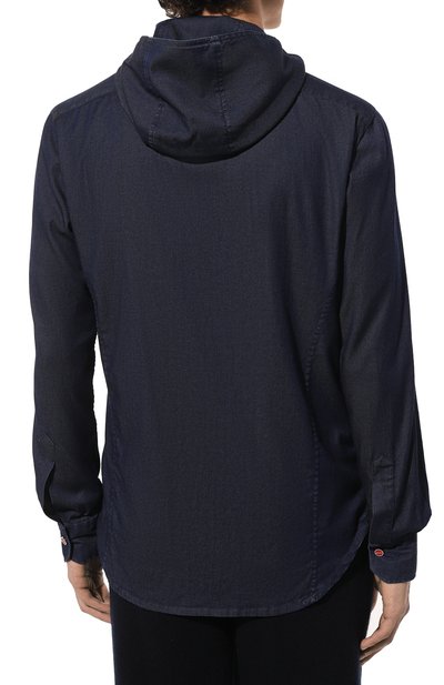 Хлопковая рубашка KITON, арт. UMCMARH08859, фото 4