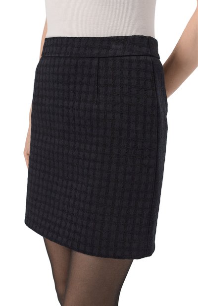 Юбка JUUN.J черного цвета по цене 43550 руб., арт. JW5X27W03, фото 5 Юбка JUUN.J, арт. JW5X27W03, фото 5