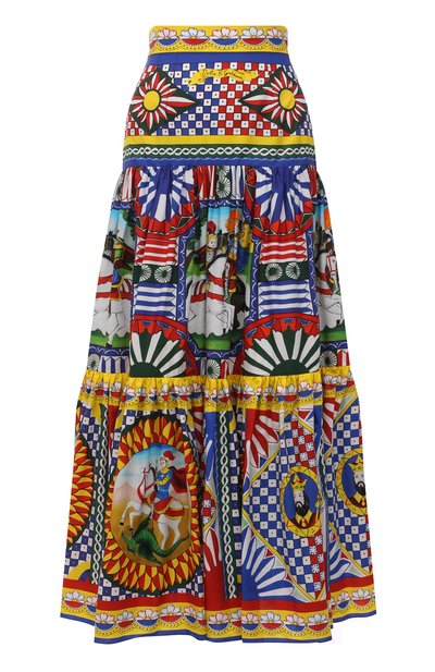 Женская хлопковая юбка DOLCE & GABBANA, арт. F4A8QT/GDS11
